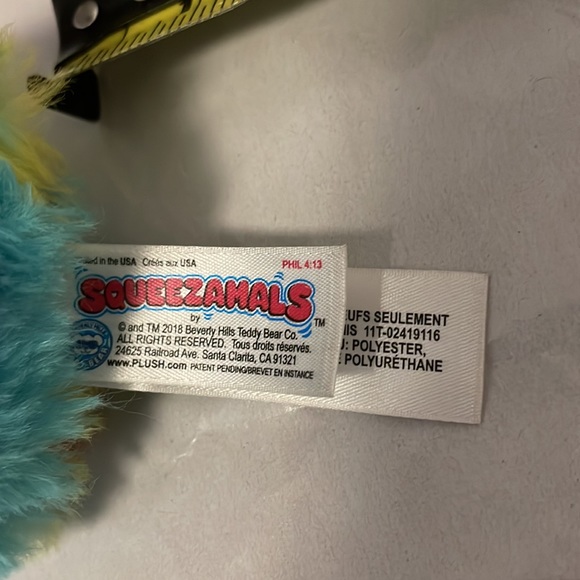 Squeezamals PHIL4:13 Multicolore with hook - Picture 3 of 3